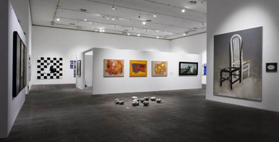 图9:绘画艺术学院2021年本科生毕业作品展现场